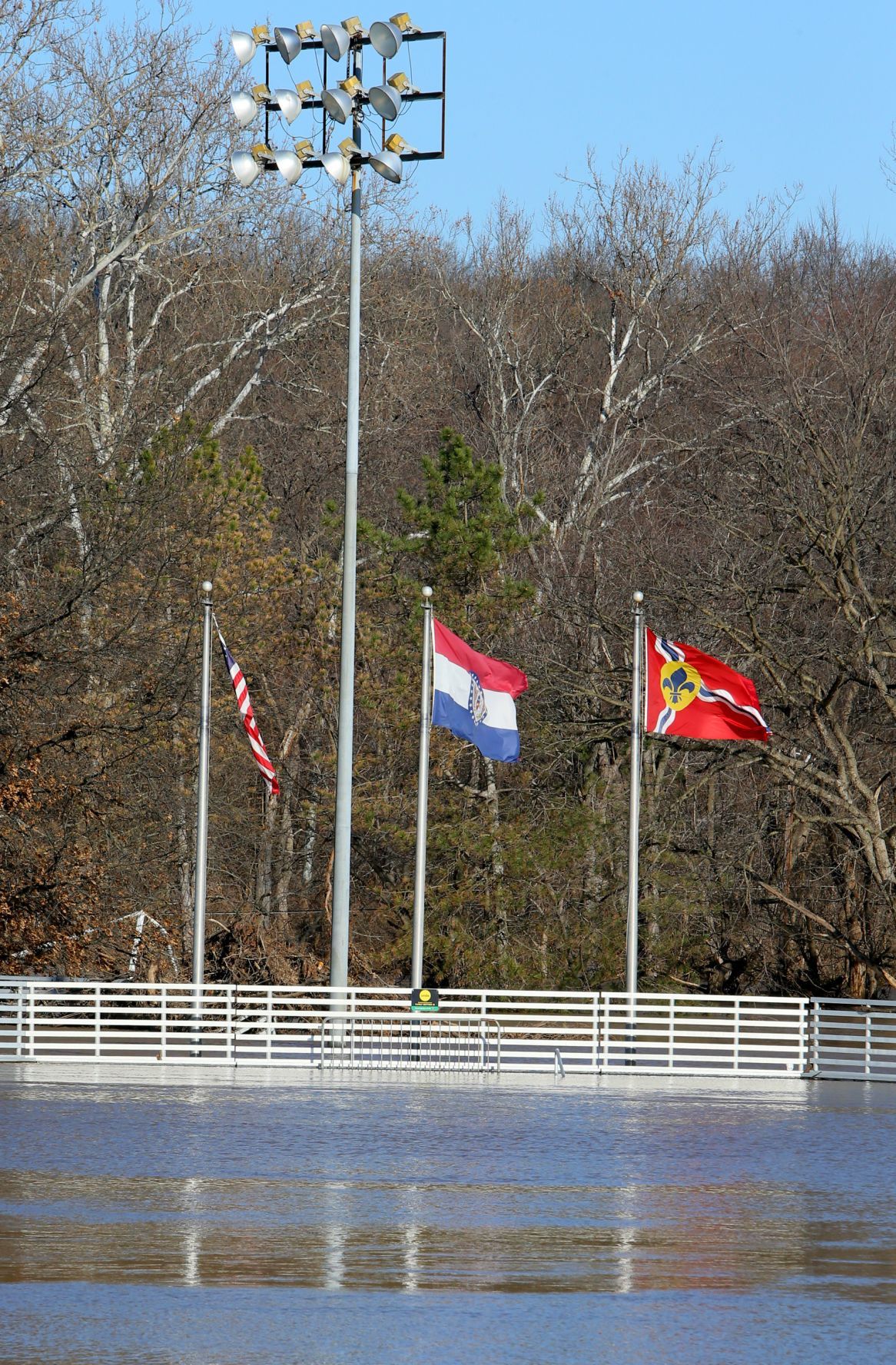 St. Louis Soccer Park swamped by historic Meramec River flood